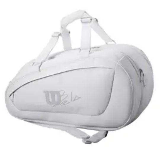 Сумка Wilson Bela Super Tour Padel Bag - White 2