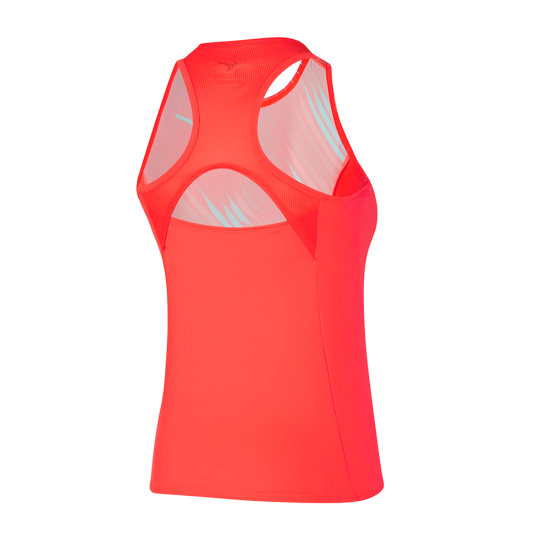 Майка женская Mizuno Printed Tank - Fierry Coral 2