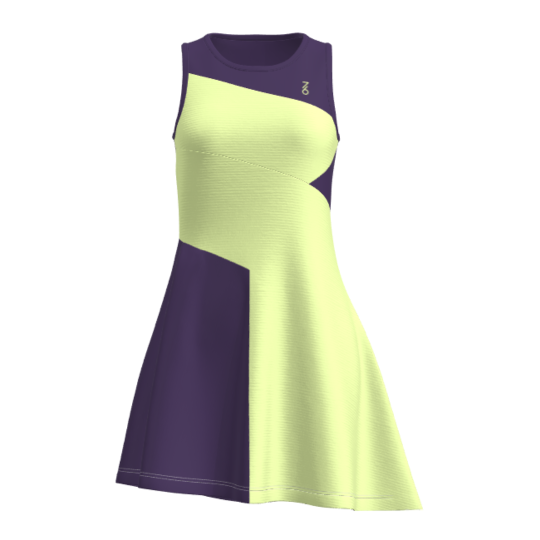 Платье женское 7/6 Nika Dress - Crown Jewel/Sunny Lime 1