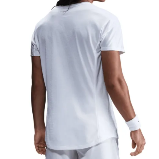 Футболка мужская Nike RAFA Challenger Crew - White/Diffused Blue 2