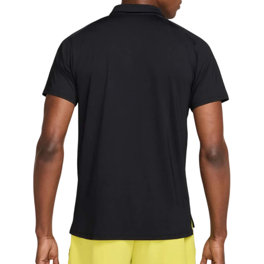 Поло мужское Nike Court Advantage Tennis Polo - Black/White 2