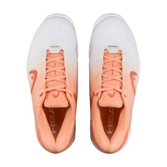Кроссовки женские Head Revolt Pro 4.5 Clay - Coral/White 2