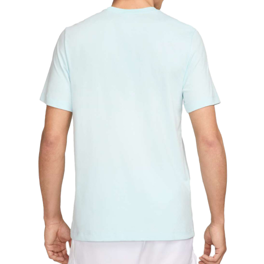Футболка мужская Nike Court OZ Graphic Tee - Glacier Blue 2