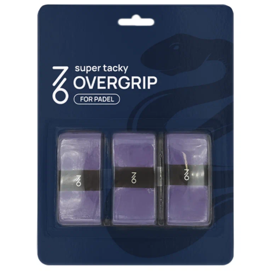 Овергрип 7/6 Padel Super Tacky - Purple 3 pk 1