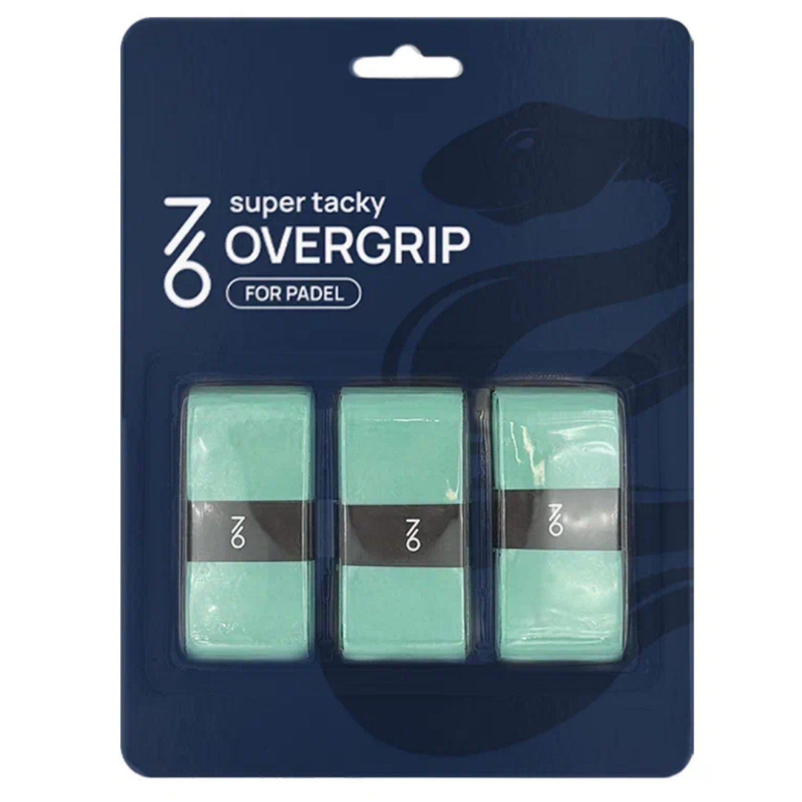 Овергрип 7/6 Padel Super Tacky - Tiffany Blue 3 pk