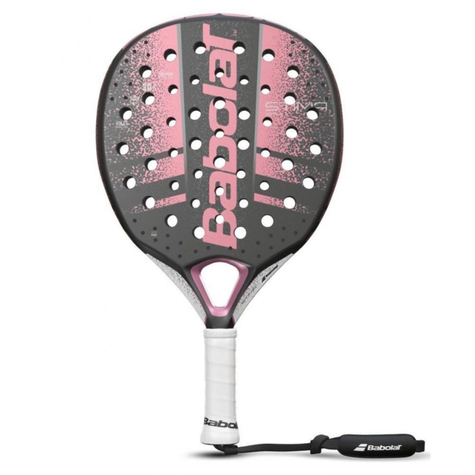 Ракетка для падела Babolat Stima Spirit - Nero/Corallo