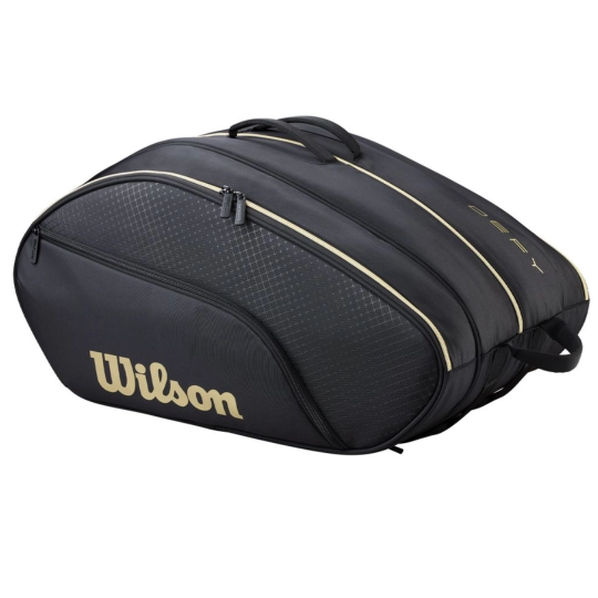 Сумка для падел Wilson Defy V1 Black Gold 1