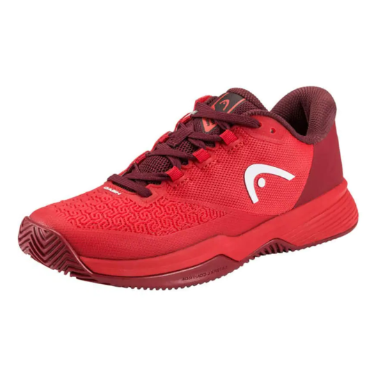Кроссовки детские Head Revolt Pro 5.0 Clay - Red/Dark Red 1