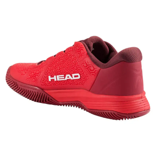 Кроссовки детские Head Revolt Pro 5.0 Clay - Red/Dark Red 2