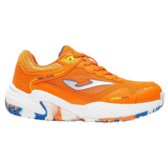 Кроссовки детские Joma Slam Padel Junior - Orange/White 1