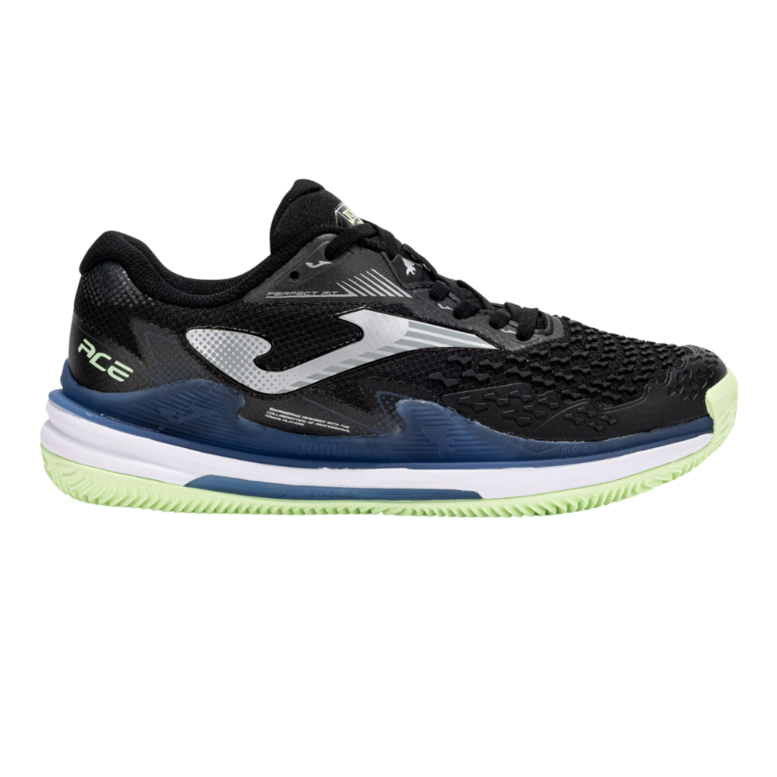 Кроссовки женские Joma Ace Lady Clay - Black