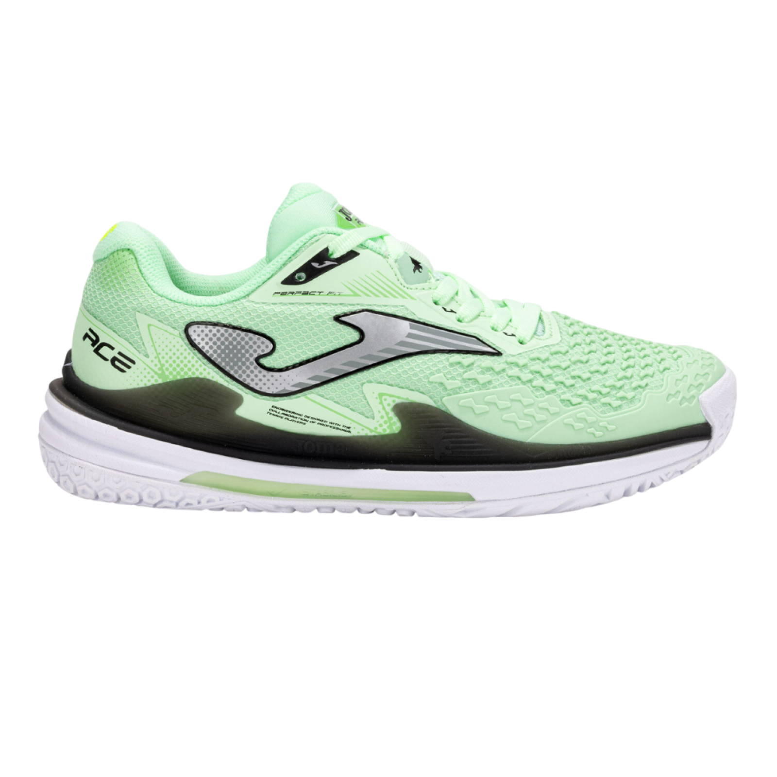 Кроссовки женские Joma Ace Lady Clay - Light Green/Grey
