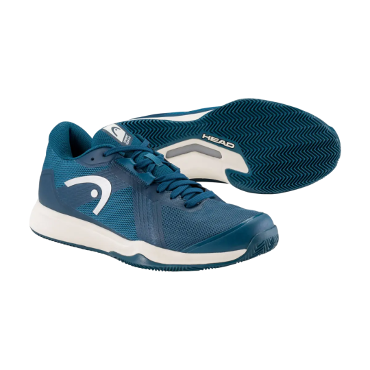Кроссовки женские Head Sprint Team 4.0 Clay - Twilight Blue/Chalk White 3