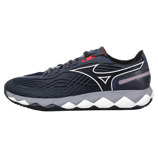 Кроссовки мужские Mizuno Wave Enforce Tour 2 CC - Odyssey Gray/White 1