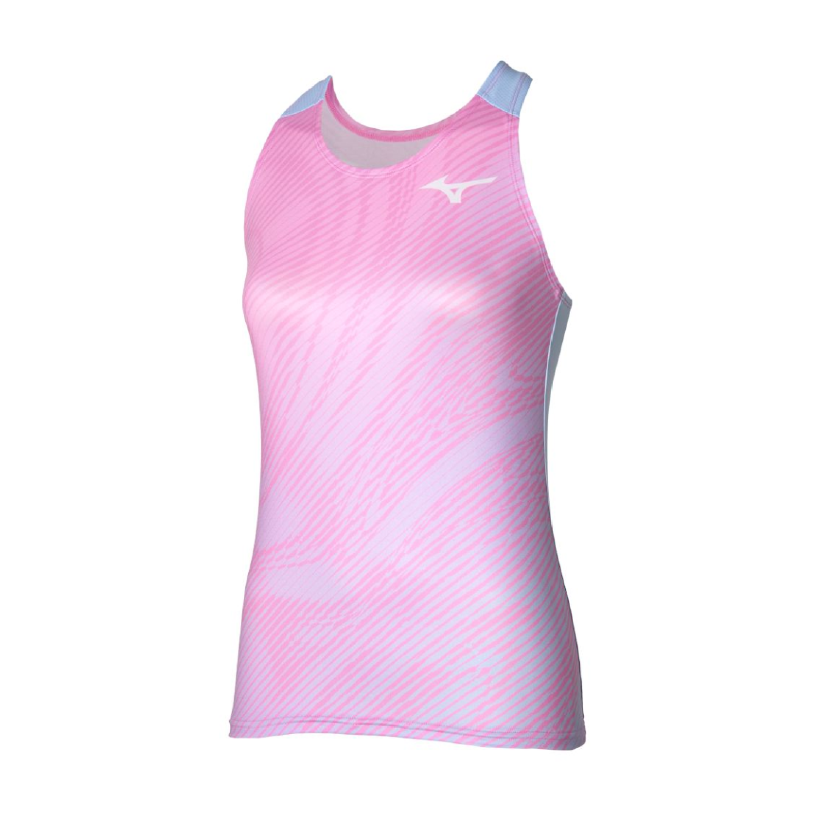Майка женская Mizuno Charge Printed Tank - Lilac Chiffon