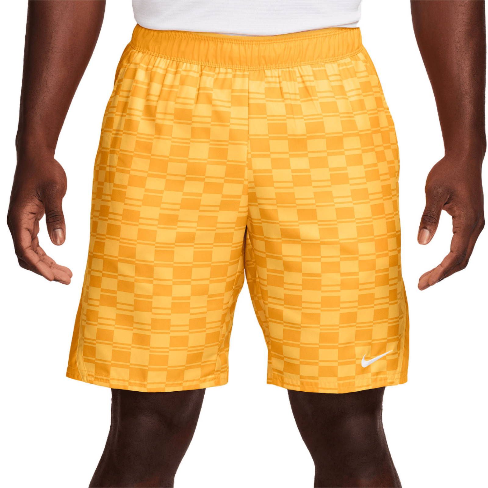 Шорты мужские Nike Court Victory 9in - Topaz Gold/White