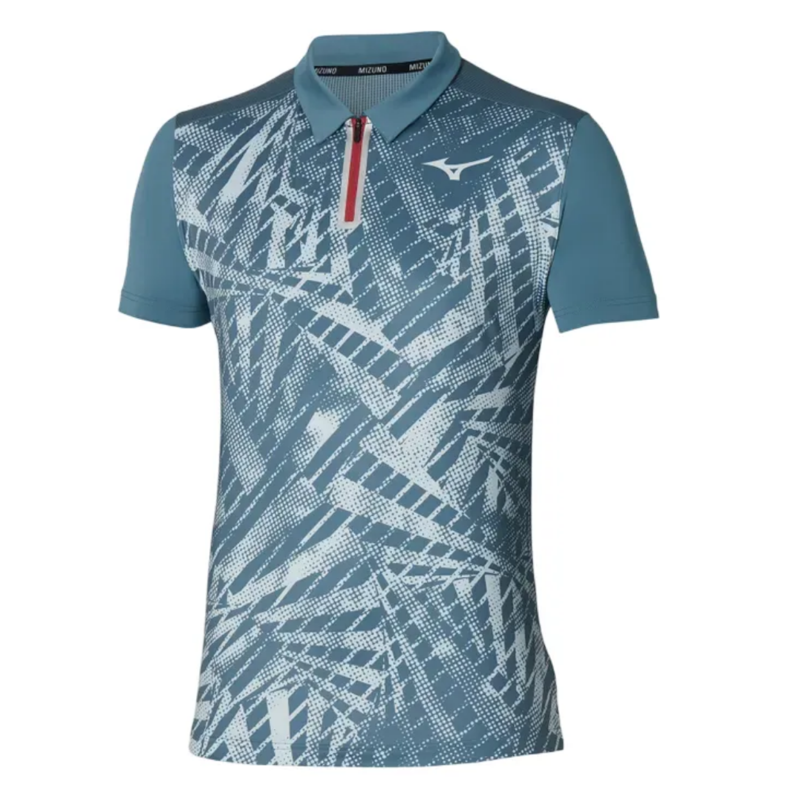 Поло мужское Mizuno Mugen Shadow Polo - Blue Mirage