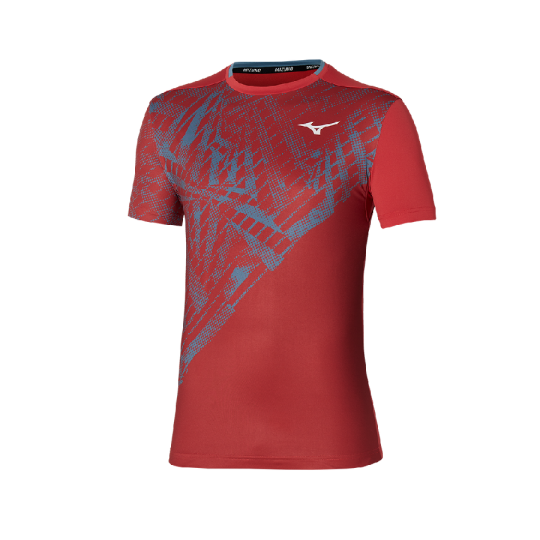 Футболка мужская Mizuno Mugen Shadow Graphic - Salsa