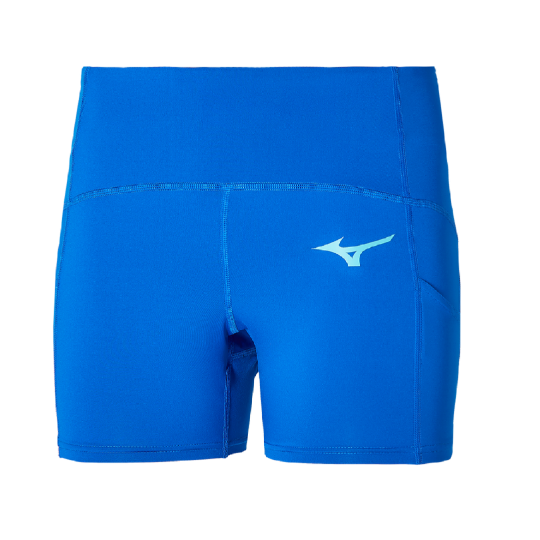 Шорты женские под платье Mizuno Tight Short - Mugen Blue