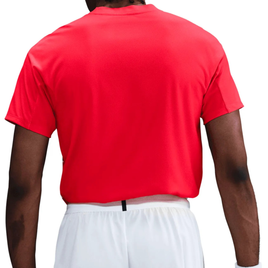 Футболка мужская Nike Court Slam Maglietta - Light Crimson/White 2