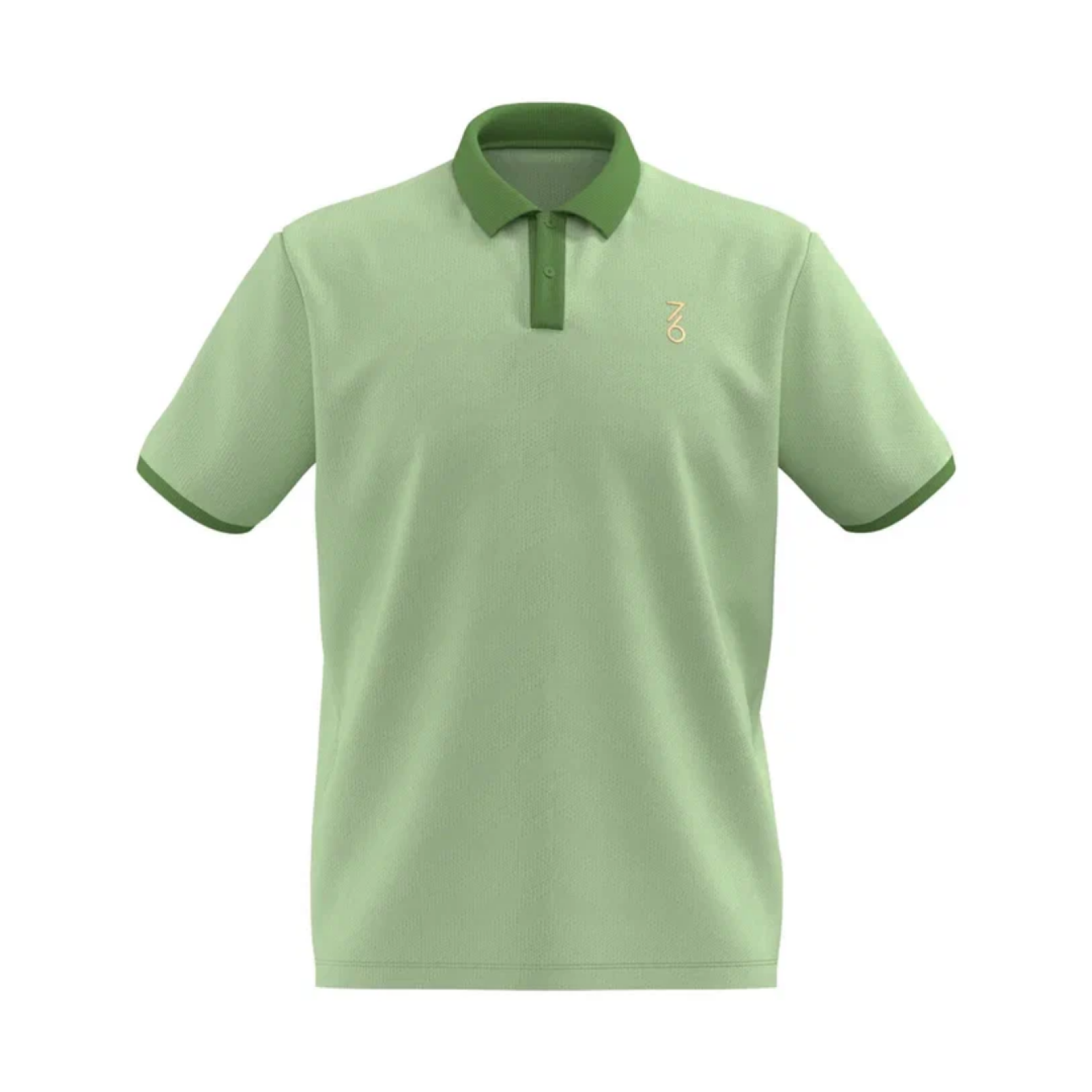 Поло мужское 7/6 Andy Polo - Light Green/Green