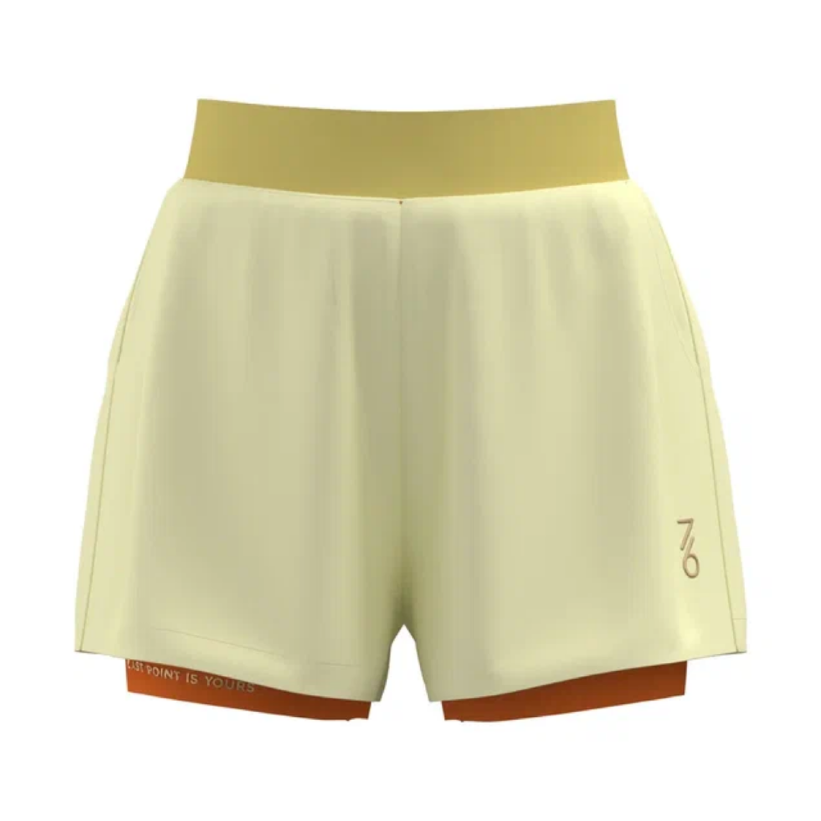 Шорты для девочек 7/6 Poly Shorts - Cream/Orange