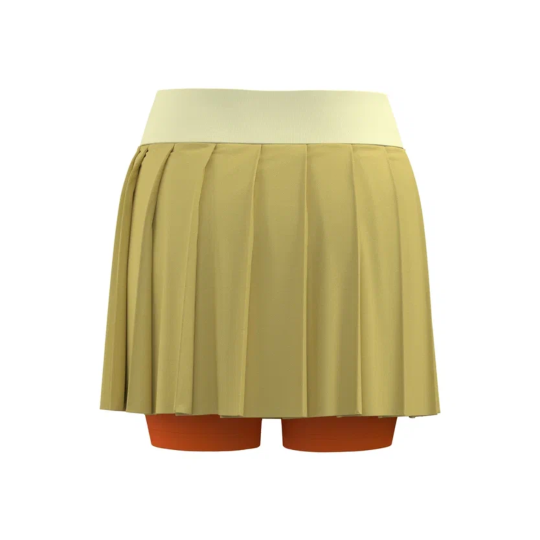 Юбка женская 7/6 Nata Skirt - Leaf Green/Orange 2