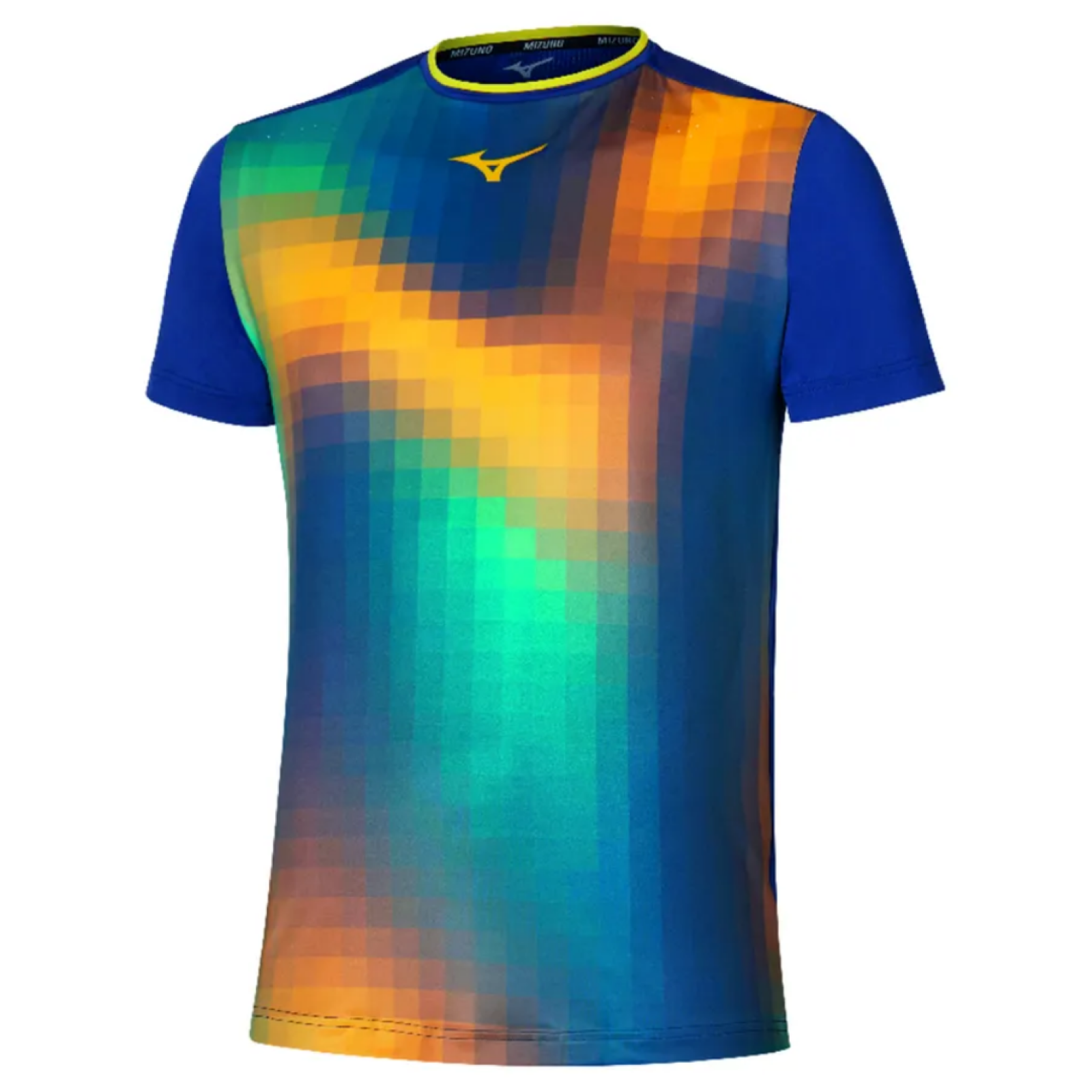 Футболка мужская Mizuno Frontier Shadow Graphic Tee - Bellwether Blue