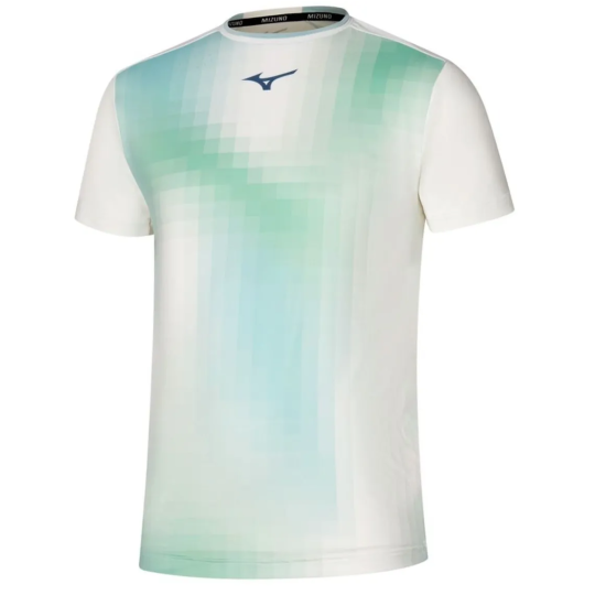 Футболка мужская Mizuno Frontier Shadow Graphic Tee - White