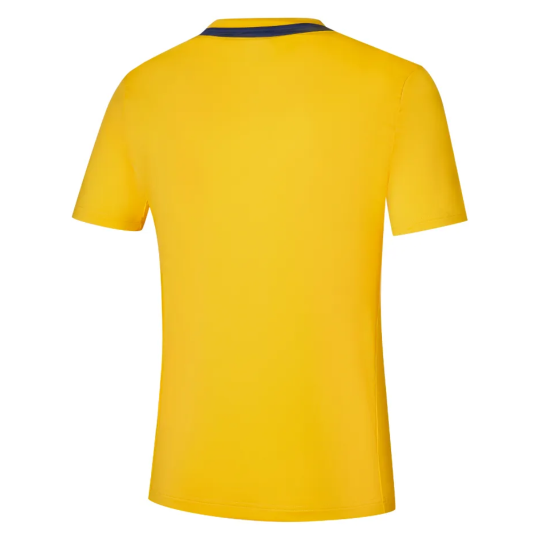 Футболка мужская Mizuno Logo Tee - Cyber Yellow 2