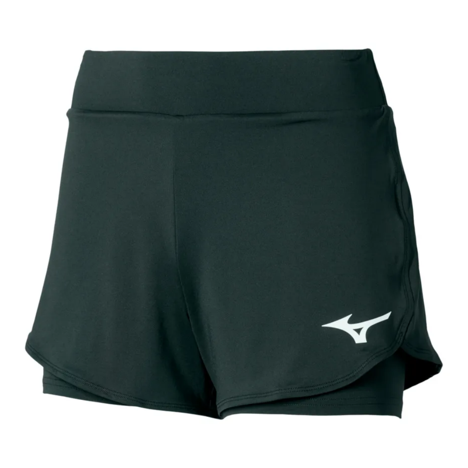 Шорты женские Mizuno Flex Graphic 3" Short - Black