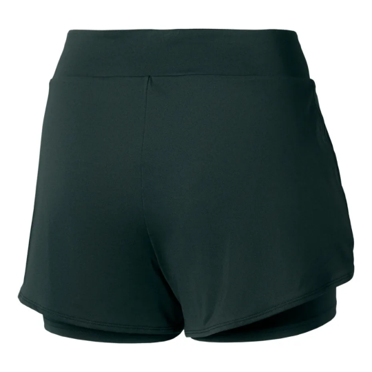 Шорты женские Mizuno Flex Graphic 3" Short - Black 2