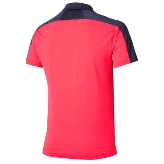 Поло мужское Mizuno Daybreakers Shadow - Vibrant Red 2