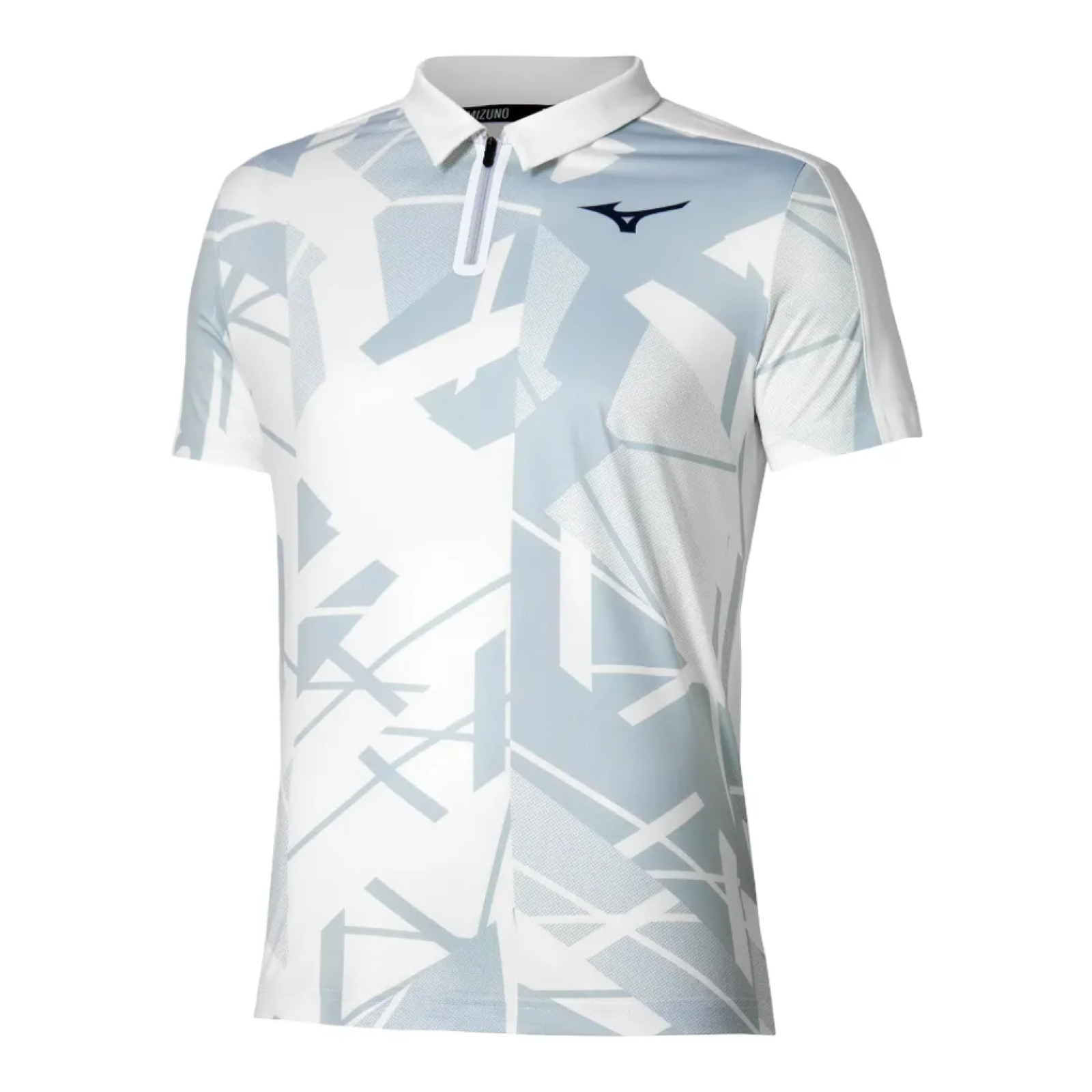Поло мужское Mizuno Daybreakers Shadow - White/Gray