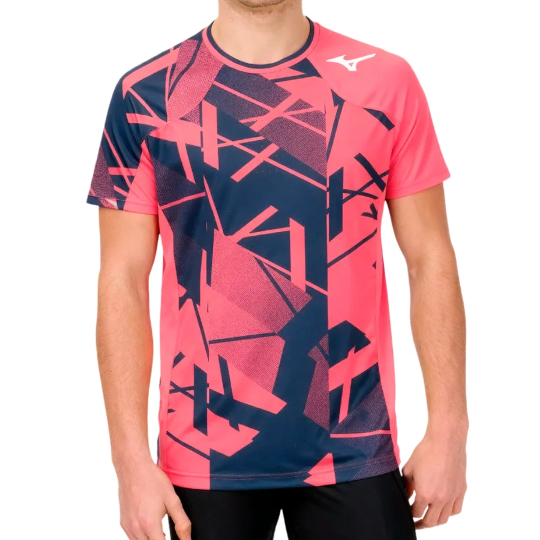 Футболка мужская Mizuno Daybreakers Graphic - Vibrant Red