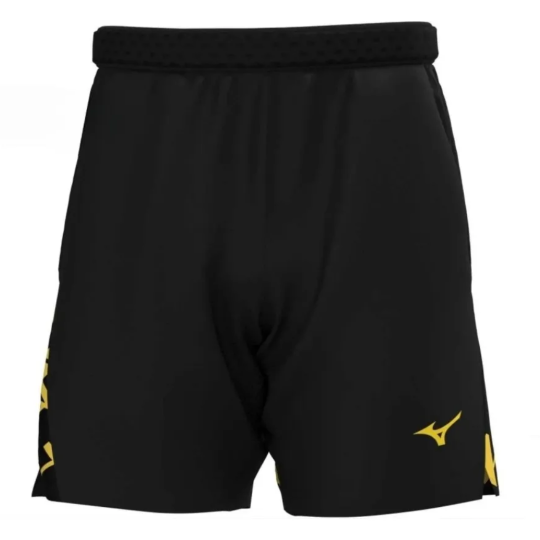 Шорты мужские Mizuno Daybreakers 8" - Black/Vibrant Yellow