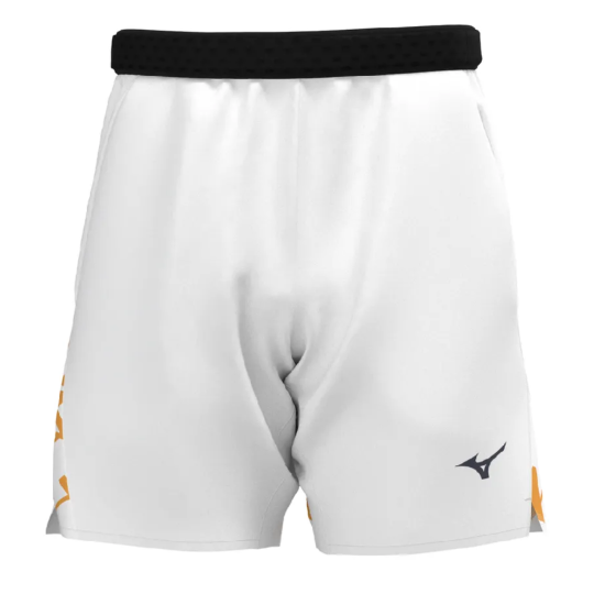 Шорты мужские Mizuno Daybreakers 8" - White/Citrus