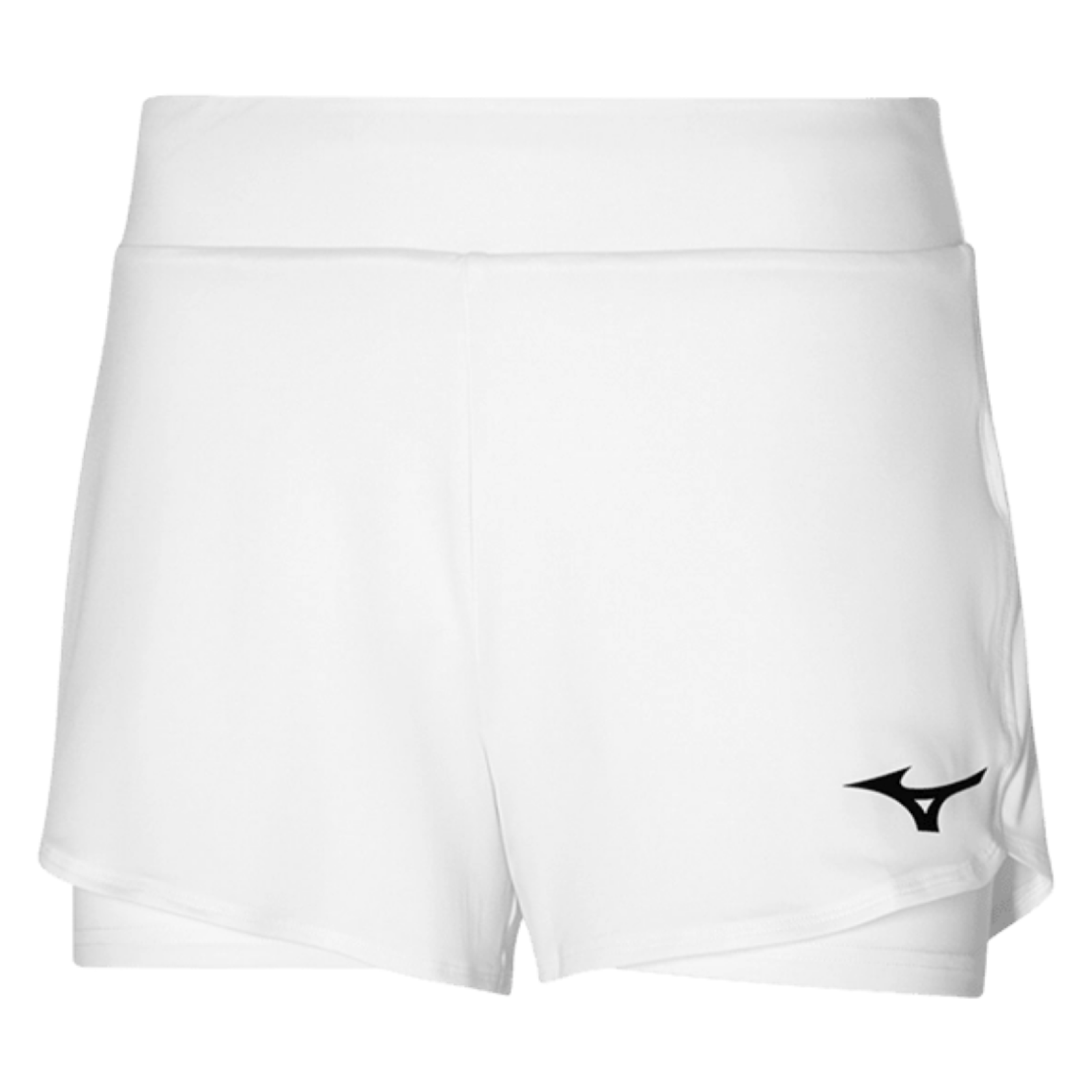 Шорты женские Mizuno Flex Graphic 3" Short - White