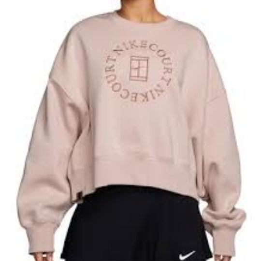 Толстовка женская Nike Court Phoenix Hoodie - Silt Red/Red Stardust