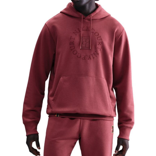 Толстовка мужская Nike Heritage Hoodie - Cedar/Team Red