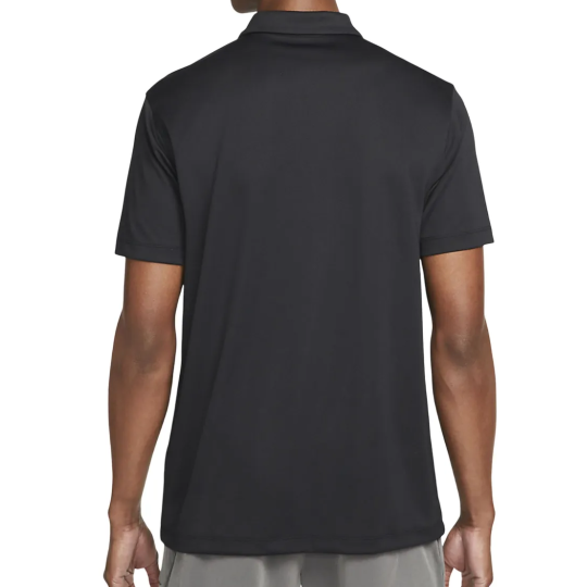 Поло мужское Nike Dri-Fit Solid Polo - Black 2