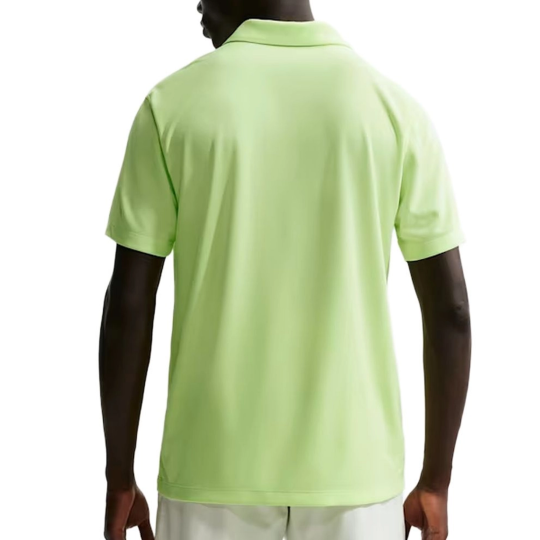Поло мужское Nike Dri-Fit Solid Polo - Light Liquid Lime/Black 2