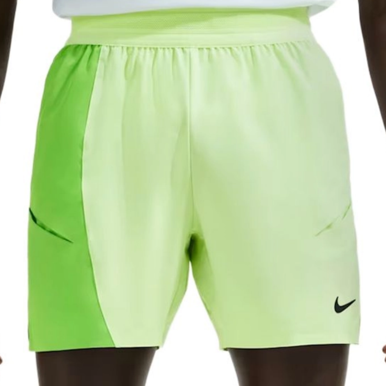 Шорты мужские Nike Court Slam 6in - Light Liquid Lime/Mean Green/Black