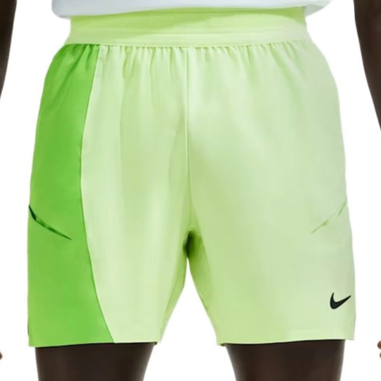 Шорты мужские Nike Court Slam 6in - Light Liquid Lime/Mean Green/Black 1