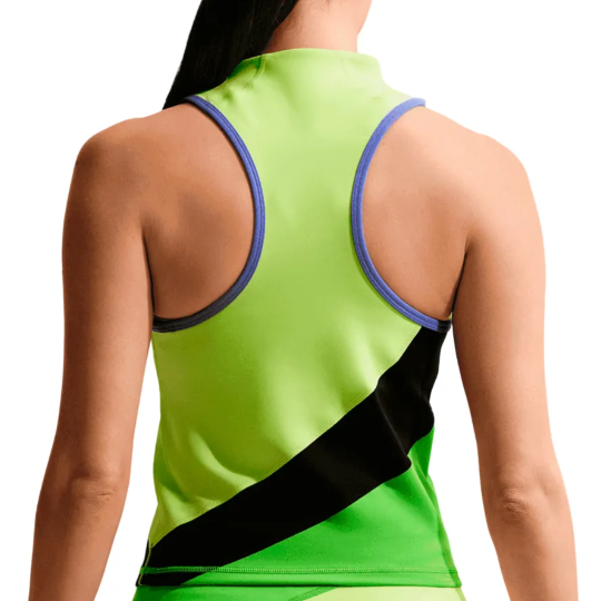 Майка женская Nike Court Slam - Light Lemon Twist/Black 2