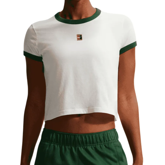 Футболка женская Nike Heritage - Sail/Midnight Navy 1