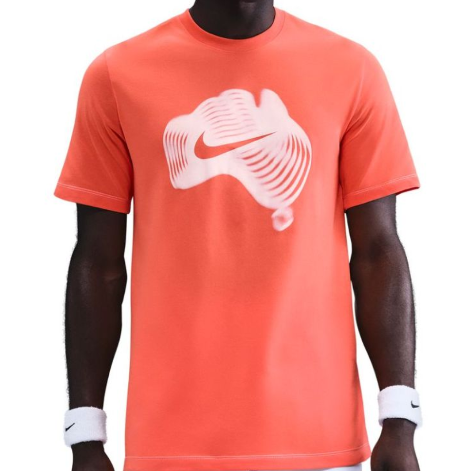 Футболка мужская Nike Court Dri-FIT - Turf Orange/Sail
