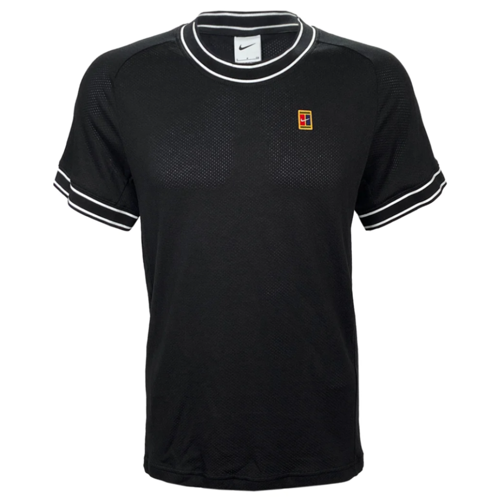 Футболка мужская Nike Court Heritage Tennis T-Shirt - Black
