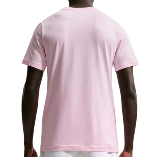 Футболка мужская Nike Court Heritage Tennis T-Shirt - Pink Foam 2