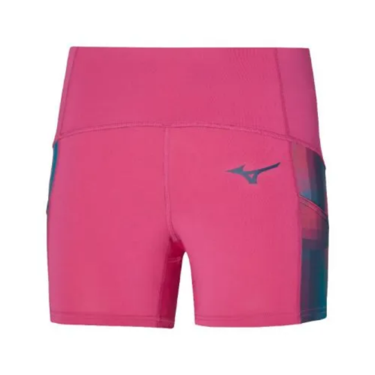 Шорты женские под платье Mizuno Pro 4" Short - Fuchsia Purple
